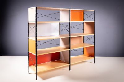 THE ESU 4 SHELVING UNIT by Charles & Ray Eames sold for €2,600 at deVeres Auctions