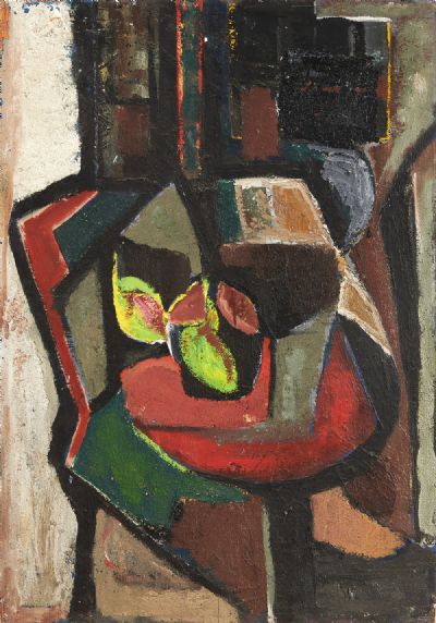STILL LIFE WITH FRUIT 1947 by Gilbert Thevenot  at deVeres Auctions
