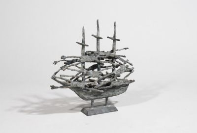 FAMINE SHIP by John Behan  at deVeres Auctions
