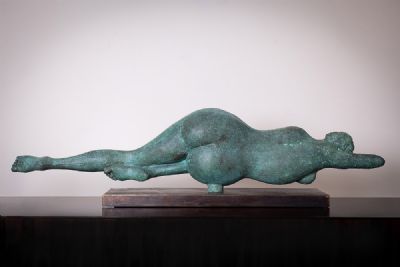 RECLINING BODYSCAPE by Rowan Gillespie  at deVeres Auctions
