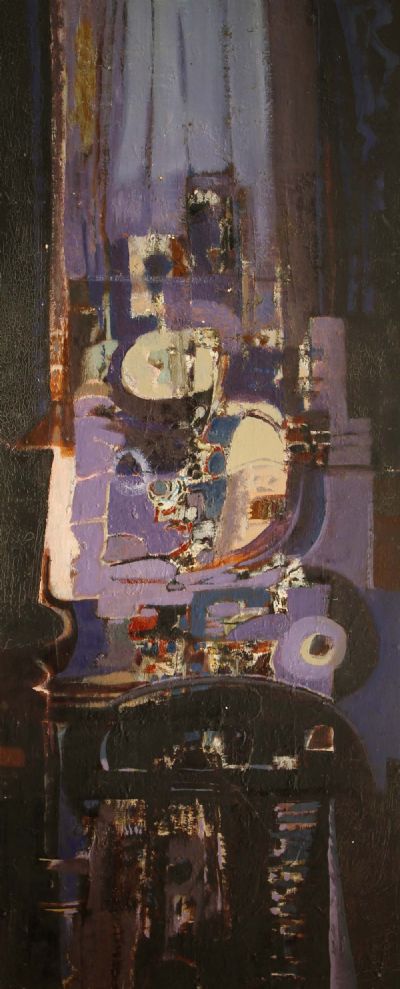 INTERIOR - STILL LIFE by George Campbell sold for €2,800 at deVeres Auctions