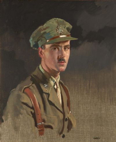 PORTRAIT OF JOHN LETTS by Sir William Orpen sold for €20,000 at deVeres Auctions