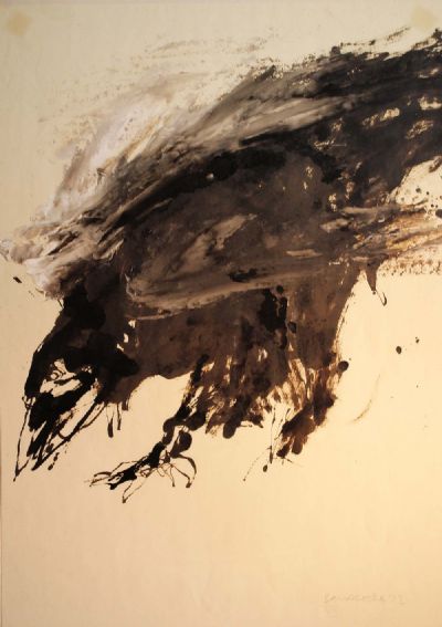 CROW VII by Barrie Cooke  at deVeres Auctions