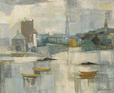 VIEW OF BANGOR by Terence P. Flanagan  at deVeres Auctions