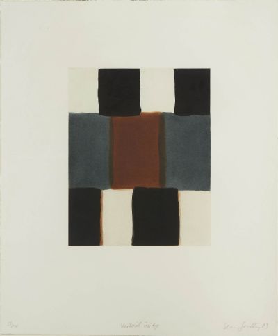Vertical Bridge by Sean Scully sold for €3,200 at deVeres Auctions
