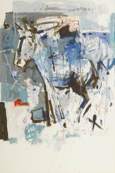 Horse Study by Noel Murphy sold for €800 at deVeres Auctions