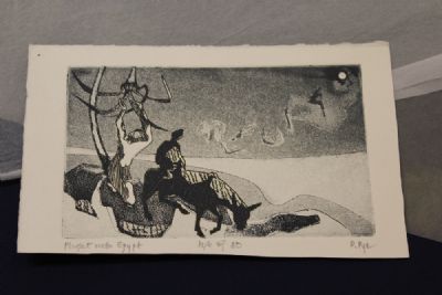 FLIGHT INTO EGYPT by Patrick Pye sold for €60 at deVeres Auctions