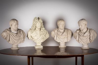 A COMPOSITE MODEL BUST OF NERO at deVeres Auctions
