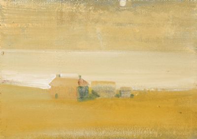 Jay's Farm by Merlin James sold for €3,000 at deVeres Auctions