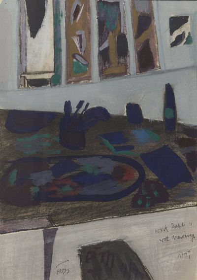 WORK TABLE II 1977 by Tony O'Malley  at deVeres Auctions