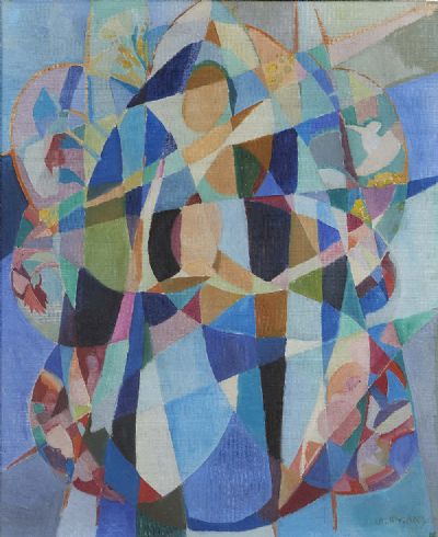 ABSTRACT COMPOSITION by Father Jack P Hanlon  at deVeres Auctions