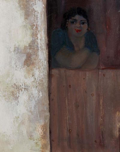 SPANISH WOMAN by George Campbell  at deVeres Auctions