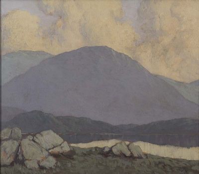 A ROAD IN CONNEMARA by Paul Henry sold for €64,000 at deVeres Auctions