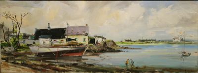 CLADDAGH MEMORY by Kenneth Webb sold for €2,200 at deVeres Auctions