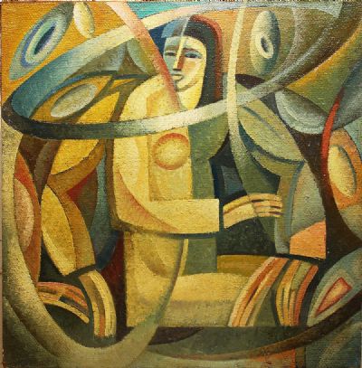 ABSTRACT COMPOSITION by Father Jack P Hanlon sold for €2,600 at deVeres Auctions