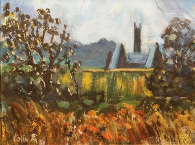 PAYSAGE DES REVES MAUVAIS (1940) by Colin Middleton sold for €50,000 at deVeres Auctions