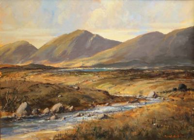 ON GLENDUN RIVER, CUSHENDUN, CO ANTRIM by George K. Gillespie sold for €400 at deVeres Auctions
