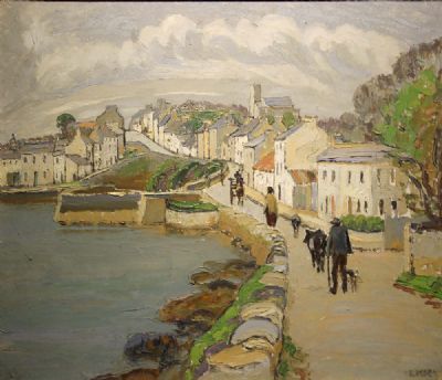 BRINGING IN THE TURF,  WEST OF IRELAND by Letitia Marion Hamilton sold for €20,000 at deVeres Auctions