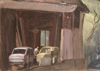 TUNNEL UNDER FINCHLEY ROAD by Niccolo D'ardia Caracciolo sold for €750 at deVeres Auctions