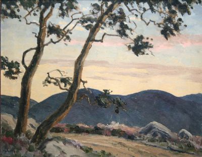 HAYSTACKS AND BIRDS by Mabel Young sold for €90 at deVeres Auctions