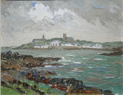 BRINGING IN THE TURF,  WEST OF IRELAND by Letitia Marion Hamilton sold for €20,000 at deVeres Auctions
