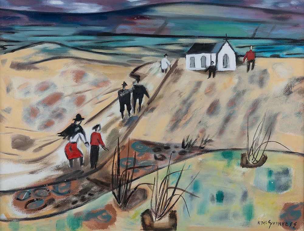 Lot 13 - DONEGAL, SUNDAY by Norah McGuinness