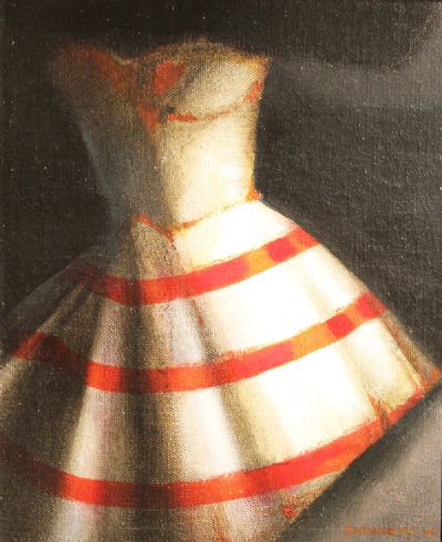 STRIPED DRESS by John Shinnors sold for €3,000 at deVeres Auctions
