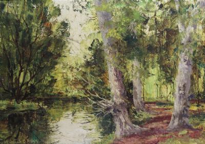 WOODLAND by Fergus O'Ryan sold for €260 at deVeres Auctions
