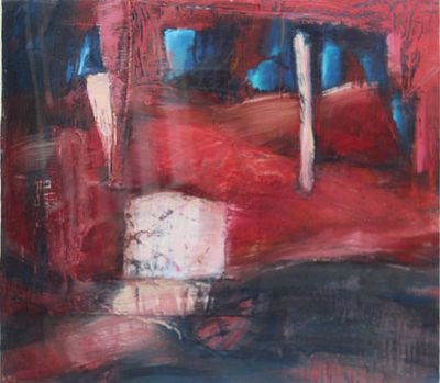 ABSTRACT COMPOSITION by Lynne Foster Fitzgerald  at deVeres Auctions