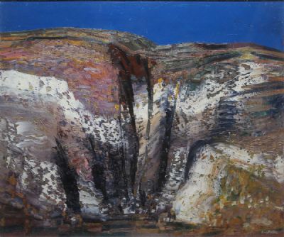 MOUNTAIN LANDSCAPE, ANDULASIA by Eric Patton sold for €170 at deVeres Auctions