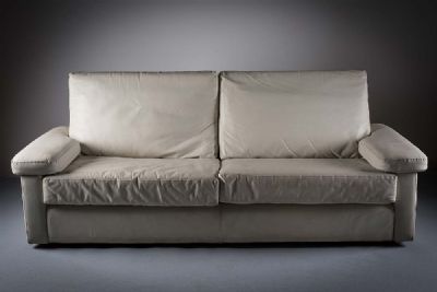 LEATHER SOFA by Poltrona Frau  at deVeres Auctions