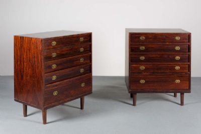 DANISH ROSEWOOD CHESTS at deVeres Auctions