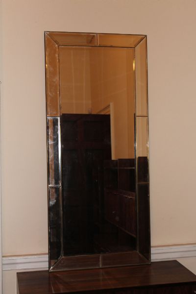 COMPARTMENTED WALL MIRROR at deVeres Auctions
