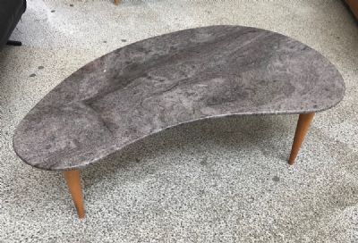 MARBLE TOP COFFEE TABLE at deVeres Auctions