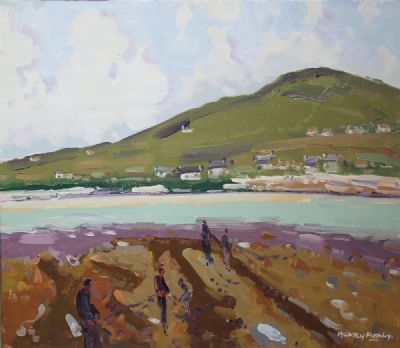 DOOEGA, ACHILL ISLAND by Henry Healy sold for €400 at deVeres Auctions