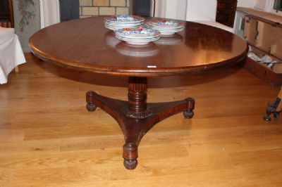 A GEORGE IV DINING TABLE at deVeres Auctions