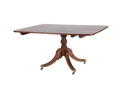 A REGENCY SUPPER TABLE at deVeres Auctions