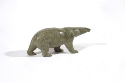 MODEL OF A POLAR BEAR by Inuit  at deVeres Auctions