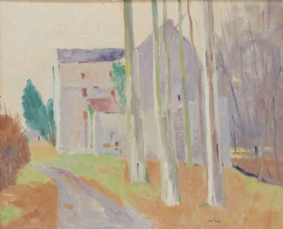 THE OLD MILL AT CARRAGH, CO. KILDARE by James Nolan  at deVeres Auctions