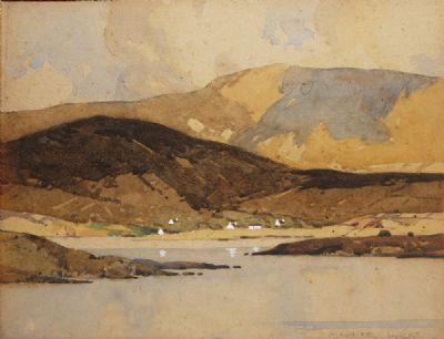LOUGH ARRAN by Maurice Canning Wilks sold for €300 at deVeres Auctions