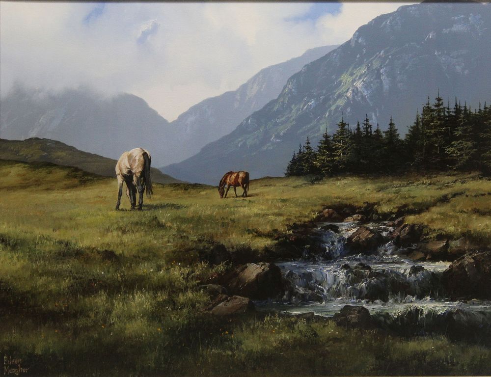 Lot 48 - PONIES - INAGH VALLEY by Eileen Meagher