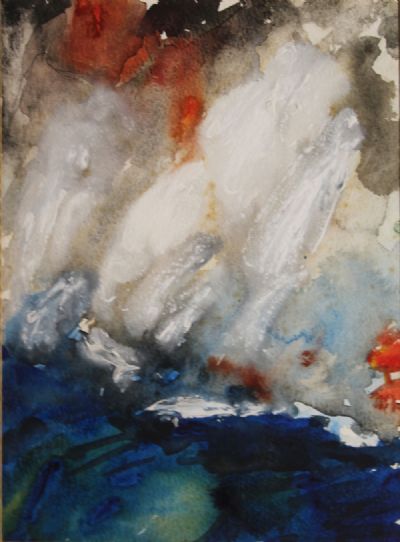 WHERE LAVA MEETS THE SEA by Cecily Brennan  at deVeres Auctions