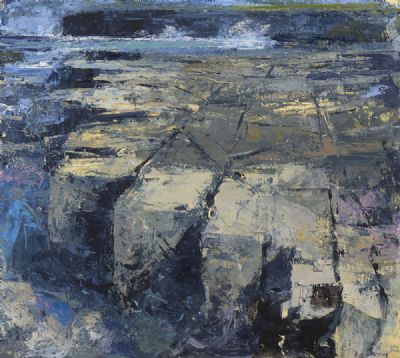 OCEAN LANDSCAPE by Donald Teskey  at deVeres Auctions