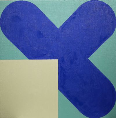 BLUE CROSS - MILAN 2007 by Richard Gorman sold for €1,900 at deVeres Auctions
