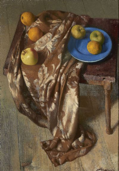BROCADE AND FRUIT by Patrick Hennessy  at deVeres Auctions