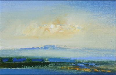 COASTAL LANDSCAPE by Daniel O'Neill  at deVeres Auctions