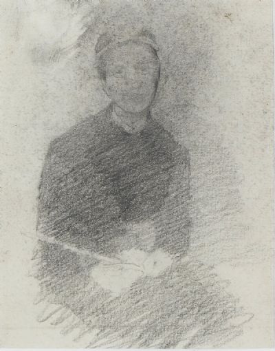 SUSAN POLLEXFEN YEATS by John Butler Yeats  at deVeres Auctions