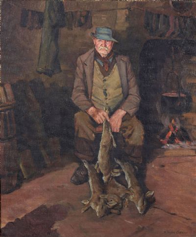 THE POACHER by Robert Taylor Carson  at deVeres Auctions