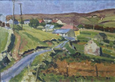 CARROWTEIGUE, CO. MAYO by David Goldberg sold for €320 at deVeres Auctions