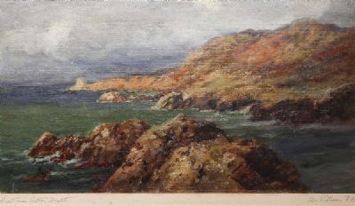 COAST NEAR SUTTON, HOWTH by Alexander Williams sold for €220 at deVeres Auctions